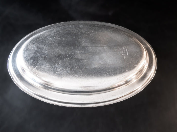 Small Hotel Style Silver Soldered Serving Tray Victor Silver Trays