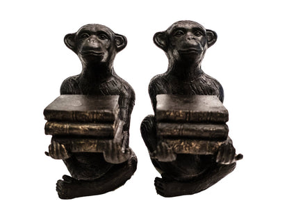 Vintage Cast Iron Monkey Bookends Andrea Sadek Chopsticks