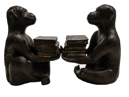 Vintage Cast Iron Monkey Bookends Andrea Sadek Chopsticks