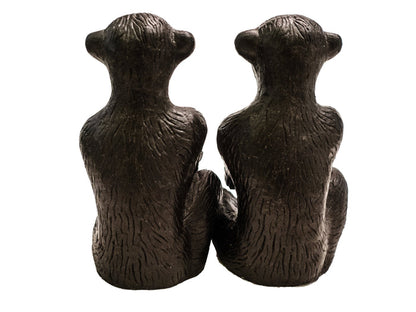 Vintage Cast Iron Monkey Bookends Andrea Sadek Chopsticks
