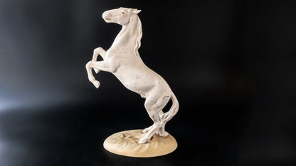 Vintage Royal Dux Rearing Horse Statue Figurine #327