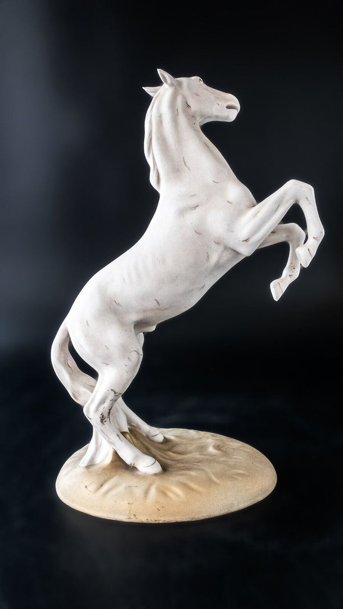 Vintage Royal Dux Rearing Horse Statue Figurine #327