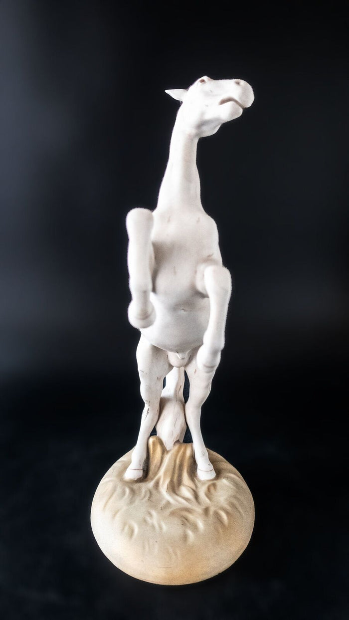 Vintage Royal Dux Rearing Horse Statue Figurine #327