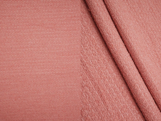 Wool Blend Lurex Boucle Knit Fabric - BOUCLE-33570 - Fabric Selection WS