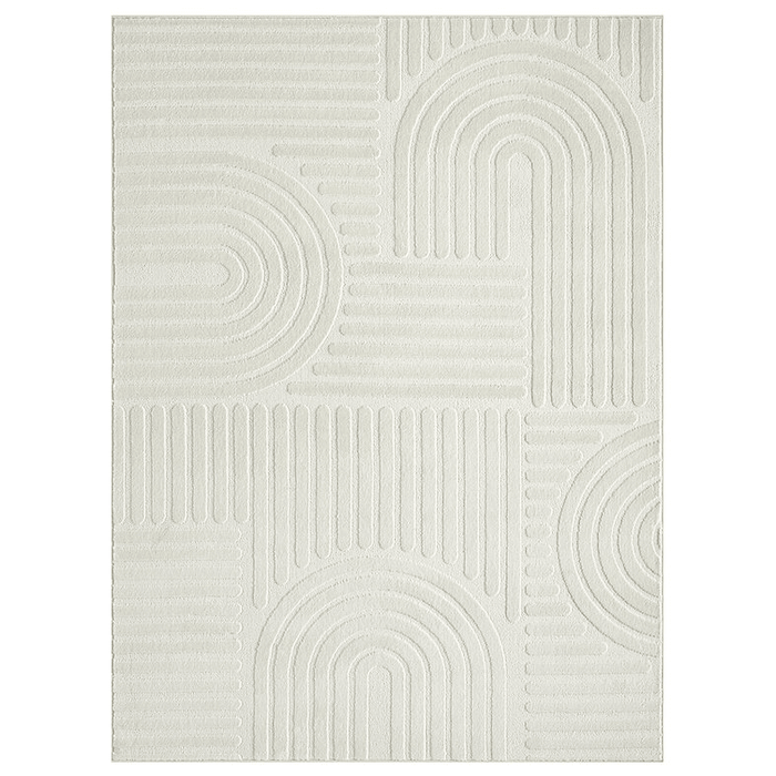 Zora 1018 Area Rug - 5' x 7' - Cloud - Wichita Home Outlet
