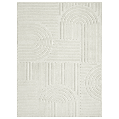 Zora 1018 Area Rug - 5' x 7' - Cloud - Wichita Home Outlet