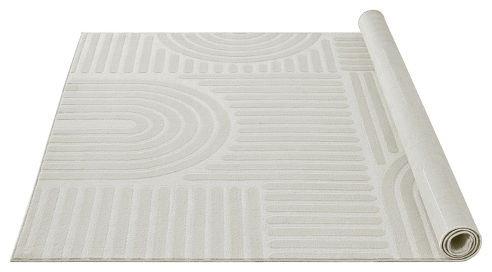 Zora 1018 Area Rug - 5' x 7' - Cloud - Wichita Home Outlet